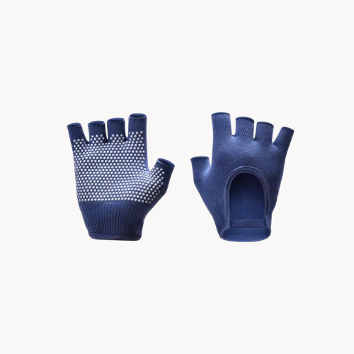 Gants Antidérapants Demi-Doigts – Adhérence et confort pour Pilates, Yoga & Fitness