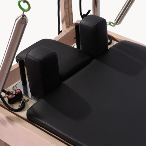 Cadillac Reformer en bois d’érable – Appareil Pilates professionnel complet avec accessoires
