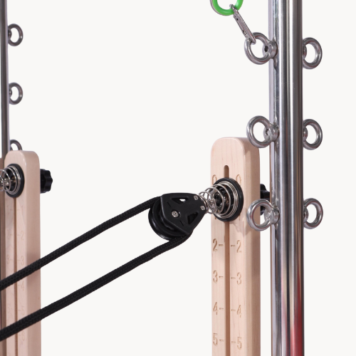 Cadillac Reformer en bois d’érable – Appareil Pilates professionnel complet avec accessoires